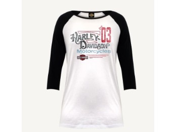 Harley-Davidson® Dealer 3/4-Arm-Shirt "Ladies Eclectic" für Damen