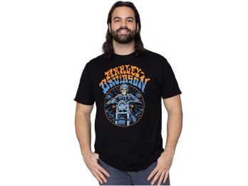 Harley-Davidson® Dealer-T-Shirt "Skeleton/Reeperbahn"