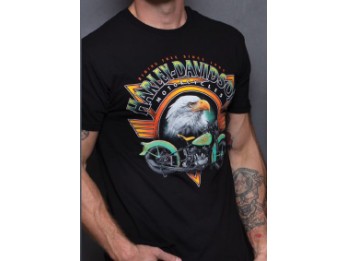 Harley-Davidson® Dealer T-Shirt "Vintage Eagle/Reeperbahn" für Herren