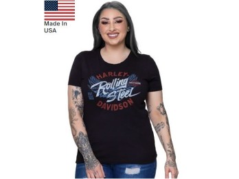 Harley-Davidson® Dealer T-Shirt "Distressor/Reeperbahn" für Damen