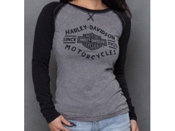 Harley-Davidson® Dealer Langarm-Shirt "Affluent/Reeperbahn" für Damen