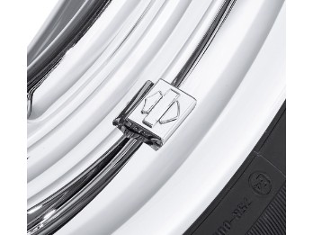 Harley-Davidson® Dekoratives Radgewicht 14g Bar & Shield chrom