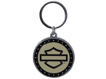 Harley-Davidson® Schlüsselanhänger Coin Style Round