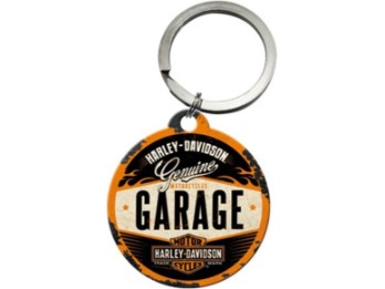 Harley-Davidson® Schlüsselanhäner Nostalgic – H-D Garage