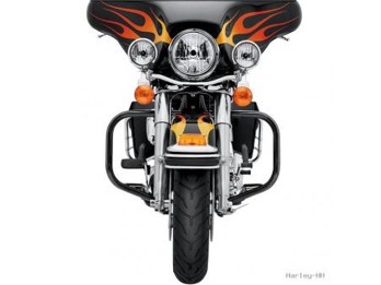 GLOSS BLACK ENGINE GUARD KIT,