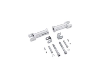 Harley-Davidson® Sozius Fußrastenhalter Kit chrom