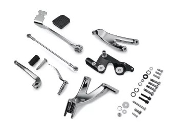 Harley-Davidson® Standard Fußrasten Vorverlegung chrom