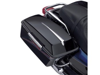 Harley-Davidson® Satteltaschendeckel-Zierleistensatz