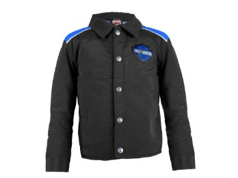 Harley-Davidson® gefütterte Nylon-Jacke für Jungen