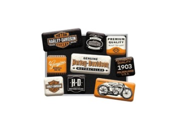 Harley-Davidson® Magnet Set Milwaukee