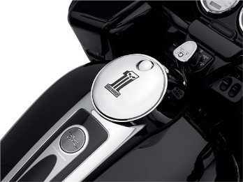Harley-Davidson® Nummer Eins Totenkopf-Tankkonsole