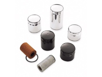 OIL FILTER, BLACK, SPIN-ON