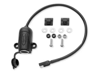 Zusätzlicher Stromanschluss für Satteltaschenmontage