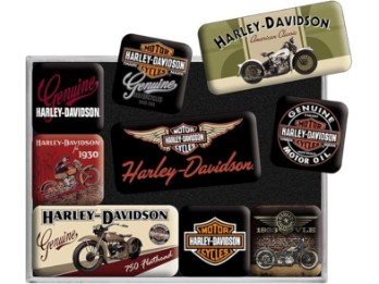 Harley-Davidson® Magnet Set