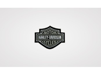 Harley-Davidson® Aufnäher "Grey Bar & Shield"