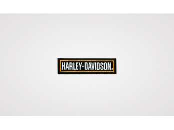 Harley-Davidson® Aufnäher "Classic and bold H-D"