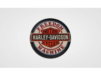 Harley-Davidson® Aufnäher "Freedom Machine Round"