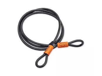 Harley-Davidson® Doppelschlaufen-Sicherheitskabel