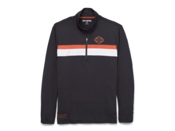 Harley-Davidson® Pullover Performance 1/4-Reißverschluss