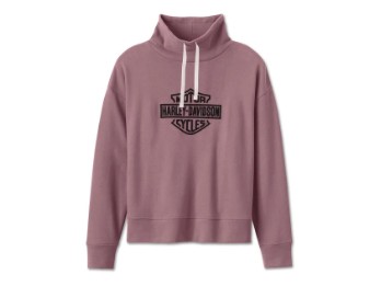 Harley-Davidson® Bar & Shield Pullover mit Stehkragen für Damen
