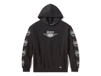 Harley-Davidson® Dickies x HD Winged Horseshoe Oversized Pullover Hoodie