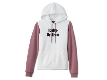 Harley-Davidson® Hoodie - Colorblock-Design für Damen
