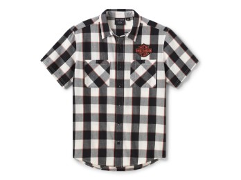 Harley-Davidson® H-D Essential Buffalo Plaid Herren Kurzarmhemd