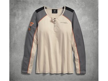 HENLEY-GMHR,SE,L/S,KNT,OFF/WHT