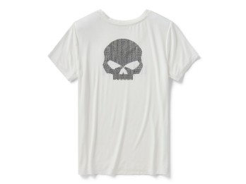 Harley-Davidson® Willie G Skull Bling V-Neck Shirt 