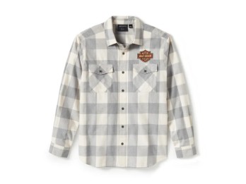 Harley-Davidson® Heritage Plaid Langarm Hemd