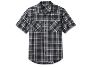 Harley-Davidson® Karo Kurzarmhemd für Herren