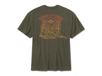 Harley-Davidson® Engine Twins Short Sleeve Tee