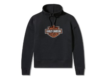 Harley-Davidson® Essential Bar & Shield Funnel Neck Pullover