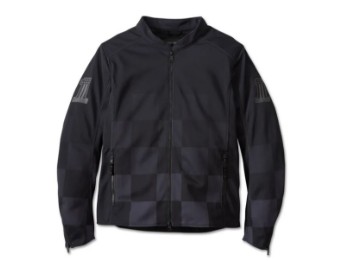 Harley-Davidson®  "Zephyr 2.0" Motorradjacke für Herren, schwarz/grau