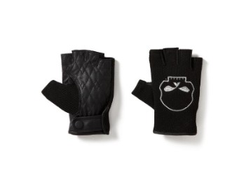 Harley-Davidson®  Fingerless Damen Leder/Mash Handschuhe