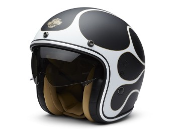 Harley-Davidson® X14 Sun Shield 3/4 Helm schwarz matt