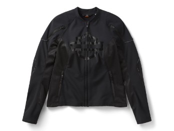 Harley-Davidson® Damen Motorradjacke Defiance Armored schwarz