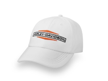 Harley-Davidson® Damen Stacked Bar & Shield Ponytail Cap