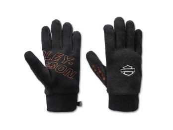 Harley-Davidson® windabweisende Fleece-Handschuhe für Herren
