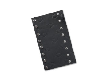 Harley-Davidson® Bar & Shield Leather Ponytail Wrap