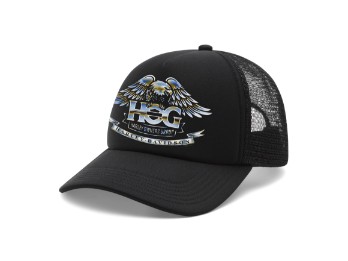 Harley-Davidson® Electric Eagle H.O.G.® Trucker Cap