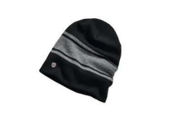 HAT-WOOL SLOUCH,KNT,BLK