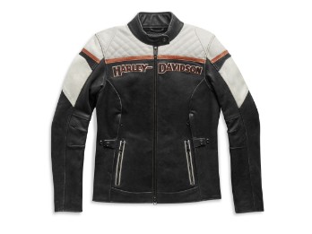 Harley-Davidson® Lederjacke H-D Triple Vent Miss Enthusiast II