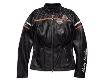 Harley-Davidson® Funktionslederjacke Miss Enthusiast für Damen 