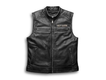 Harley-Davidson® Herren Lederweste Passing Link