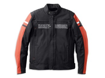 Harley-Davidson® Hazard Waterproof Textiljacke für Herren
