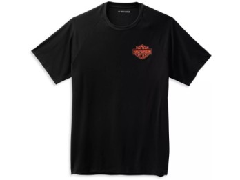 Harley-Davidson® T-Shirt Performance Bar % Shield für Herren