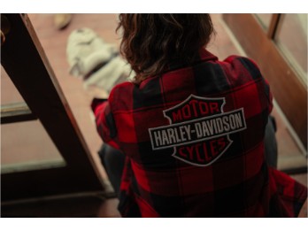 Harley-Davidson® Damen Hemdjacke Buffalo Check