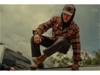 Harley-Davidson® Hemdjacke Bar & Shield mit Kapuze