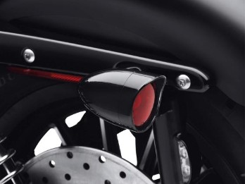 Harley-Davidson® BULLET BLINKER-ZIERSCHIRM - SCHWARZ -